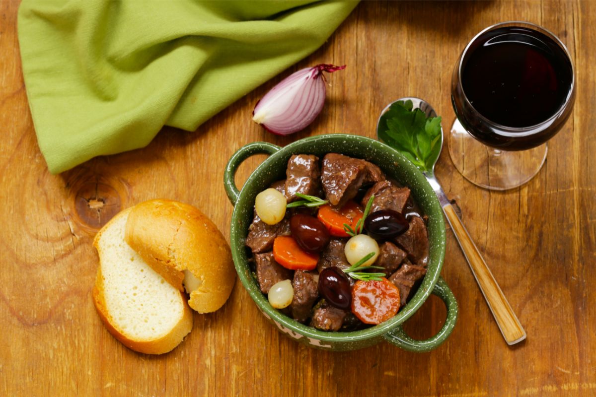 Beef Stew And Nero D’Avola 