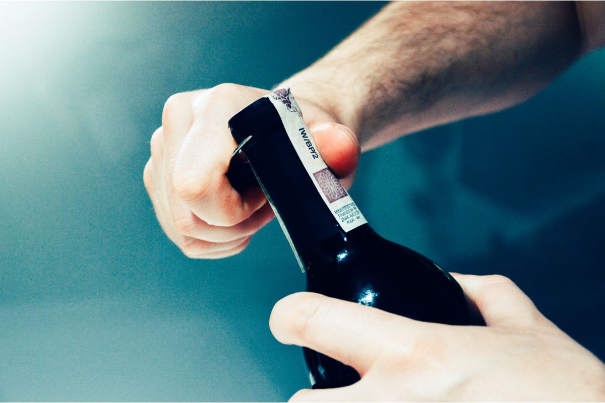 How to open a bottle of wine without a CorkScrew